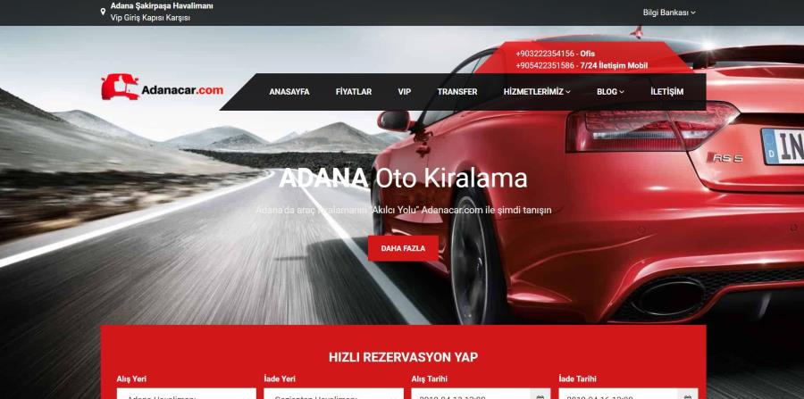 Adana Araç Kiralama Şirketi
