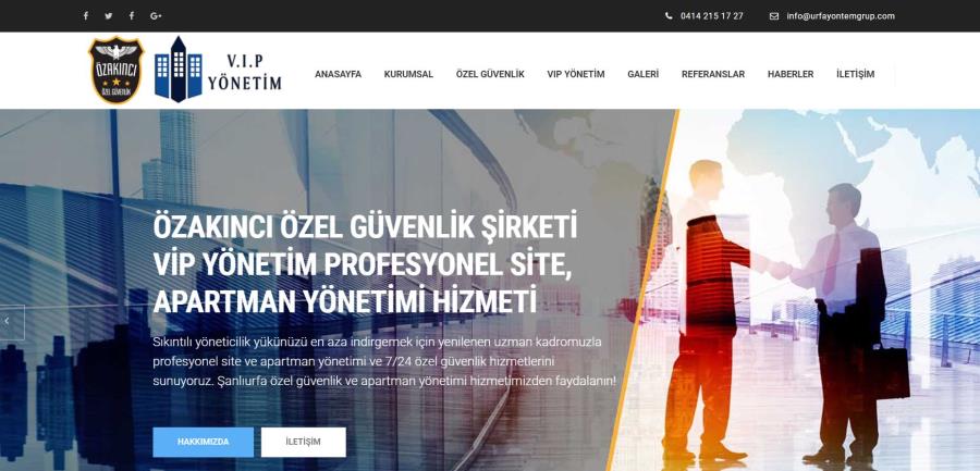 Özakıncı Güvenlik Vip Yönetim SEO